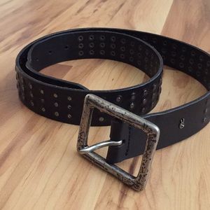John Varvatos USA Leather Belt